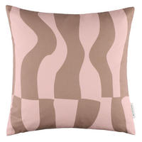 OBAL na vankúš MODERN WAVES - ružová, textil (45/45cm) - Tom Tailor