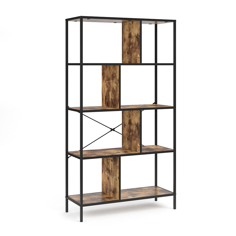 BÜCHERREGAL Fyrk Antikholz 80 x 146 cm - Alteiche, Holzwerkstoff (80/146/30cm) - Vicco
