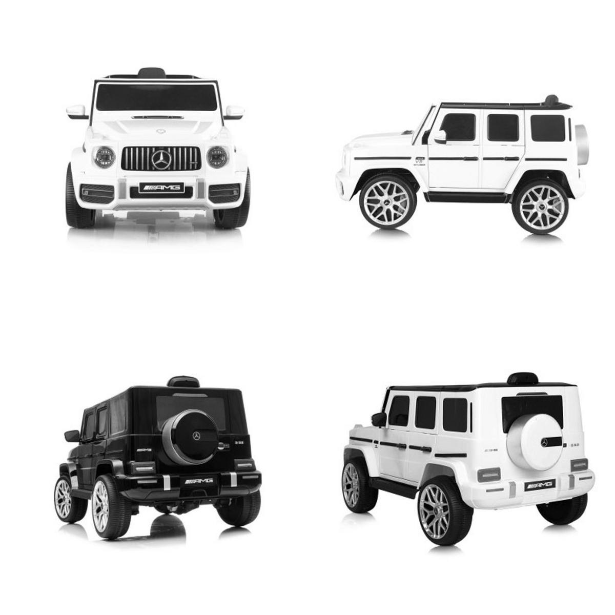KINDERELEKTROAUTO SUV Mercedes AMG rot G63 Radio Vierradfederung MP3 - Rot, Kunststoff (106/62/54cm) - Chipolino