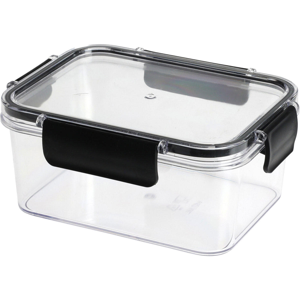 LEBENSMITTELBEHÄLTER Kunststoff mit Deckel - Transparent, Kunststoff (13.5/7.5/17.5cm) - Excellent Houseware
