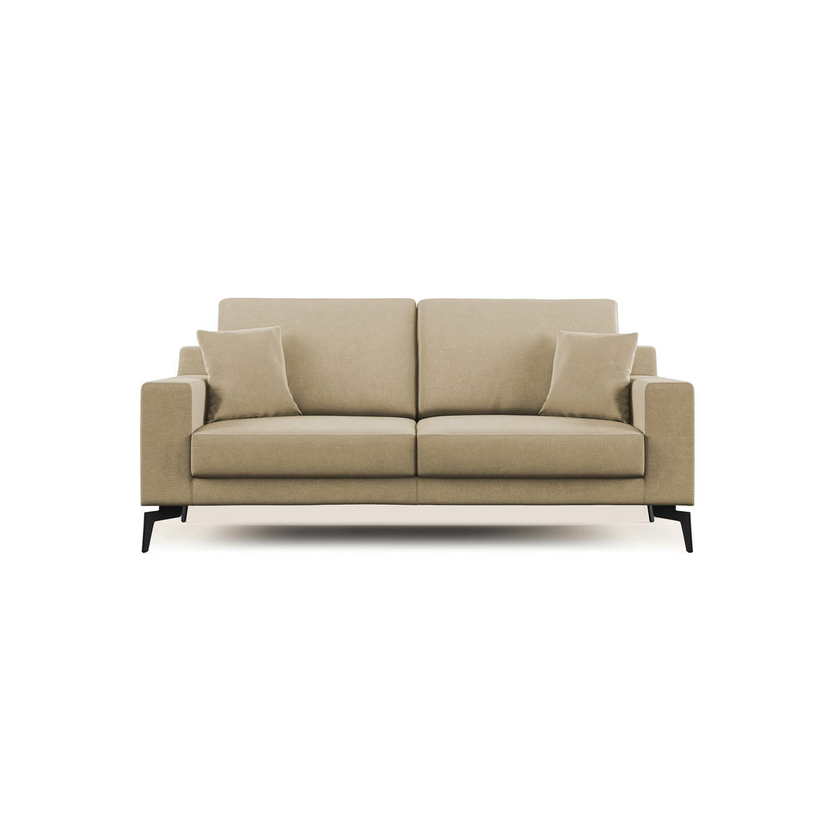 LINEARSOFA Prestige - Beige, Textil (146/95/91cm) - Divani.store