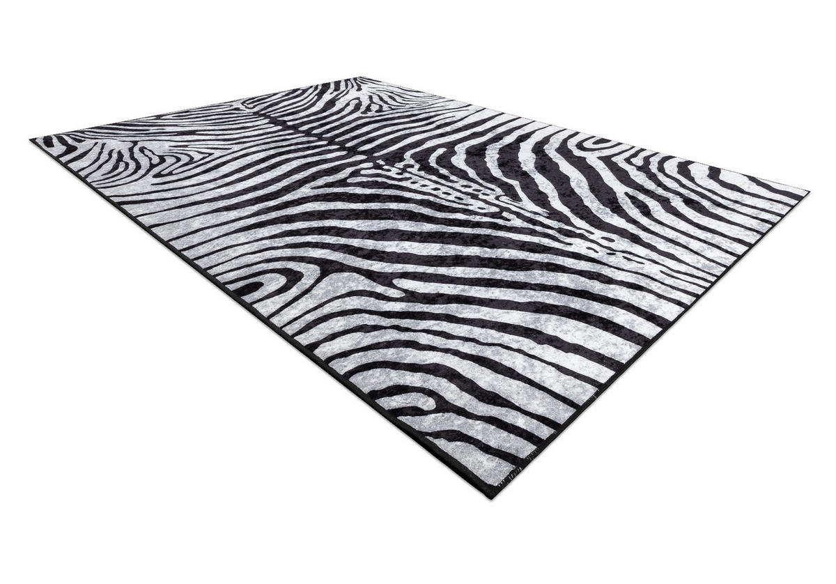 TEPPICH Miro 160/220 cm - Schwarz, Textil (160/220cm) - rugsX