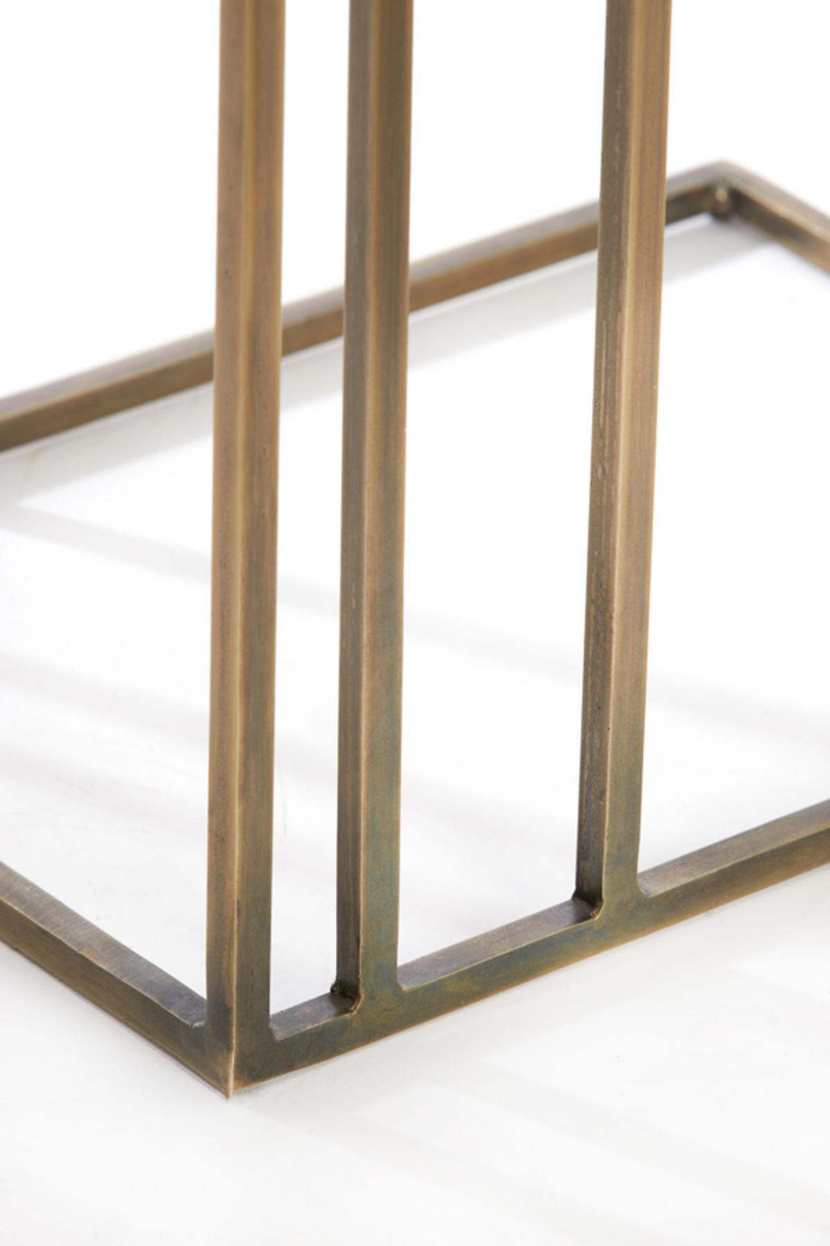 BEISTELLTISCH Roshan Braun 41/31/66 cm - Bronzefarben, Metall (41/31/66cm) - Light & Living