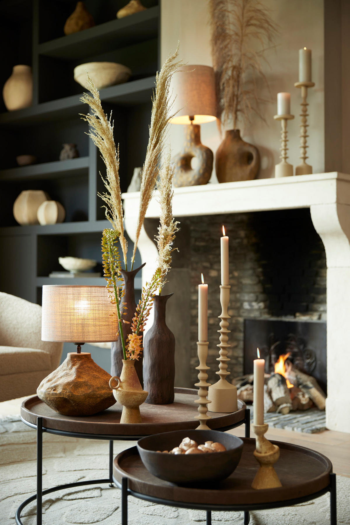 LIGHT & Living - ROSANA Schale - 27x26,5x11,5cm - Braun - Braun, Metall (11.5cm) - Light & Living