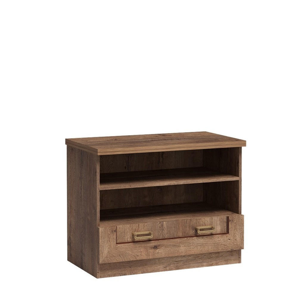 LOWBOARD UDINE 88/69/50 cm, Braun - Bronzefarben, Holzwerkstoff (88/69/50cm) - MASSENO