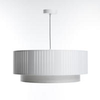 HÄNGELEUCHTE Weiß 50/90 cm - Weiß, Kunststoff (20/0.6/90cm) - ONZENO