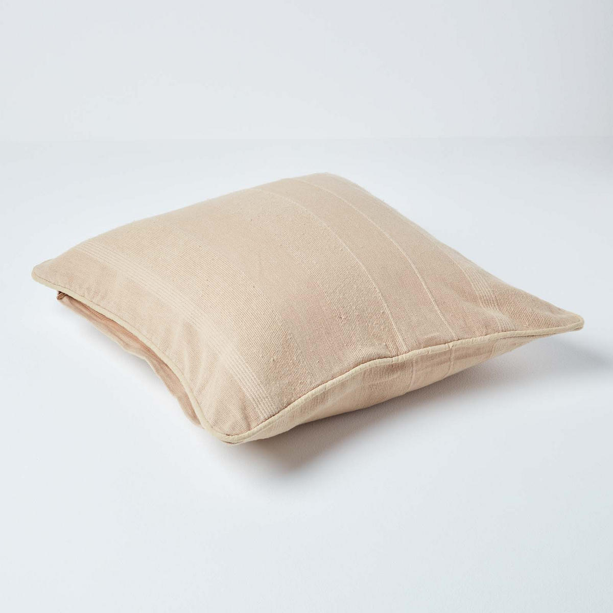 KISSENHÜLLE Rajput 45/45 cm, 100% Baumwolle - Beige, Textil (45/45cm) - Homescapes