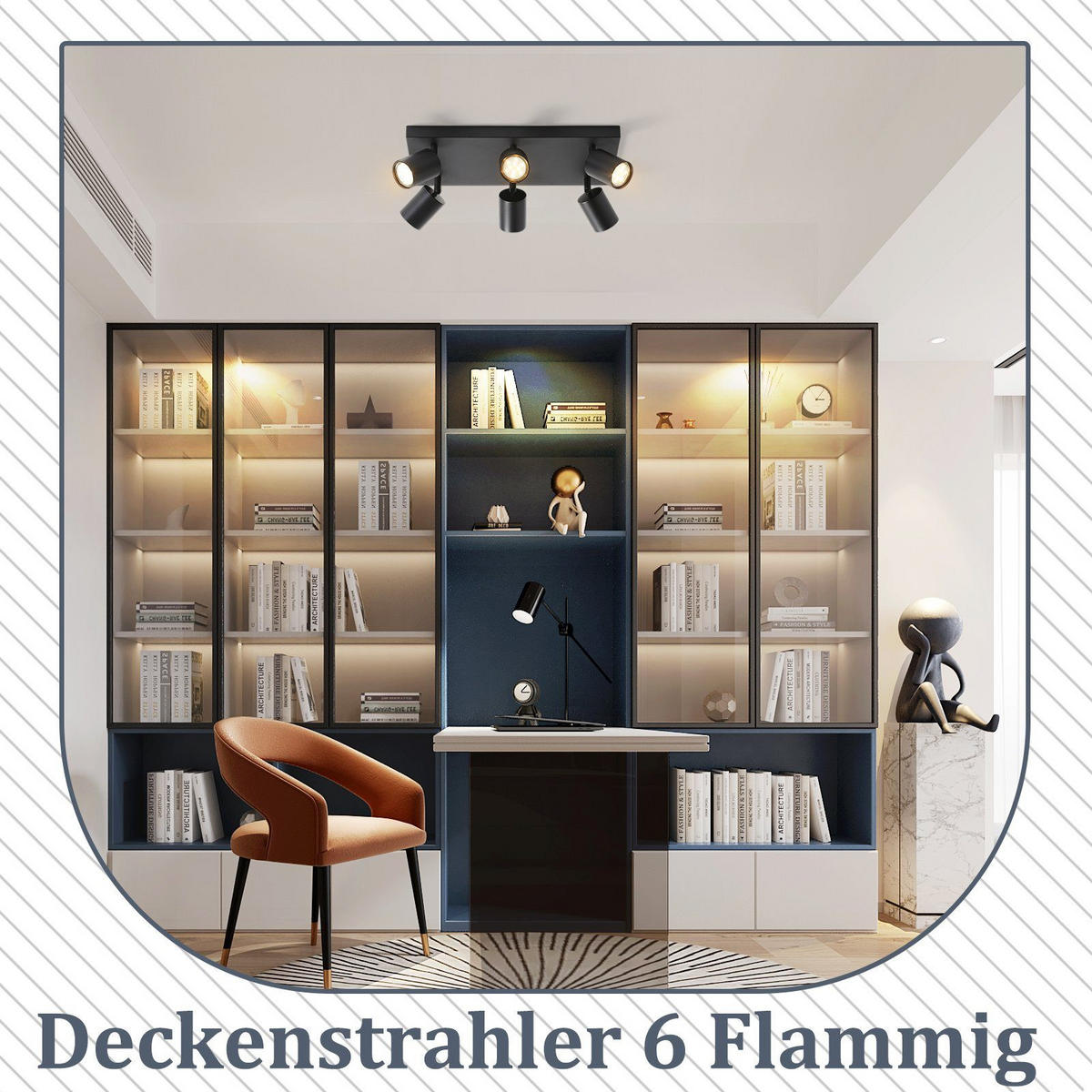 STRAHLER Eiszapfen 40/20/14 cm - Schwarz, Metall (40/20/14cm) - Nettlife