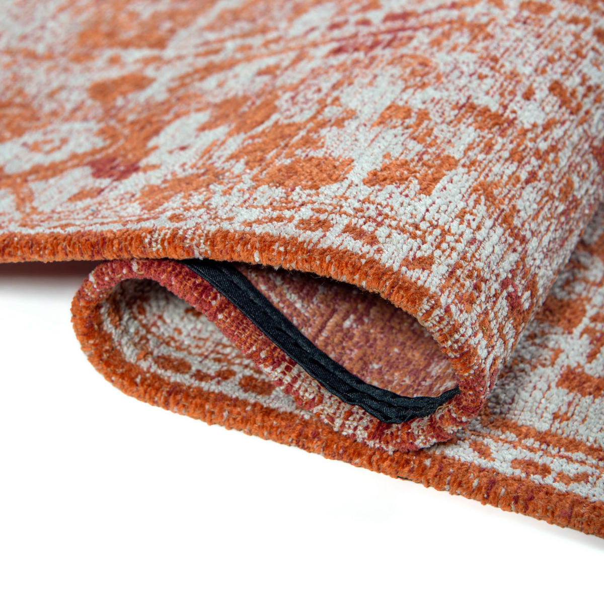 TEPPICH Heris Brick 80/150 cm - Rot, Textil (80/150cm) - Lola&Moi