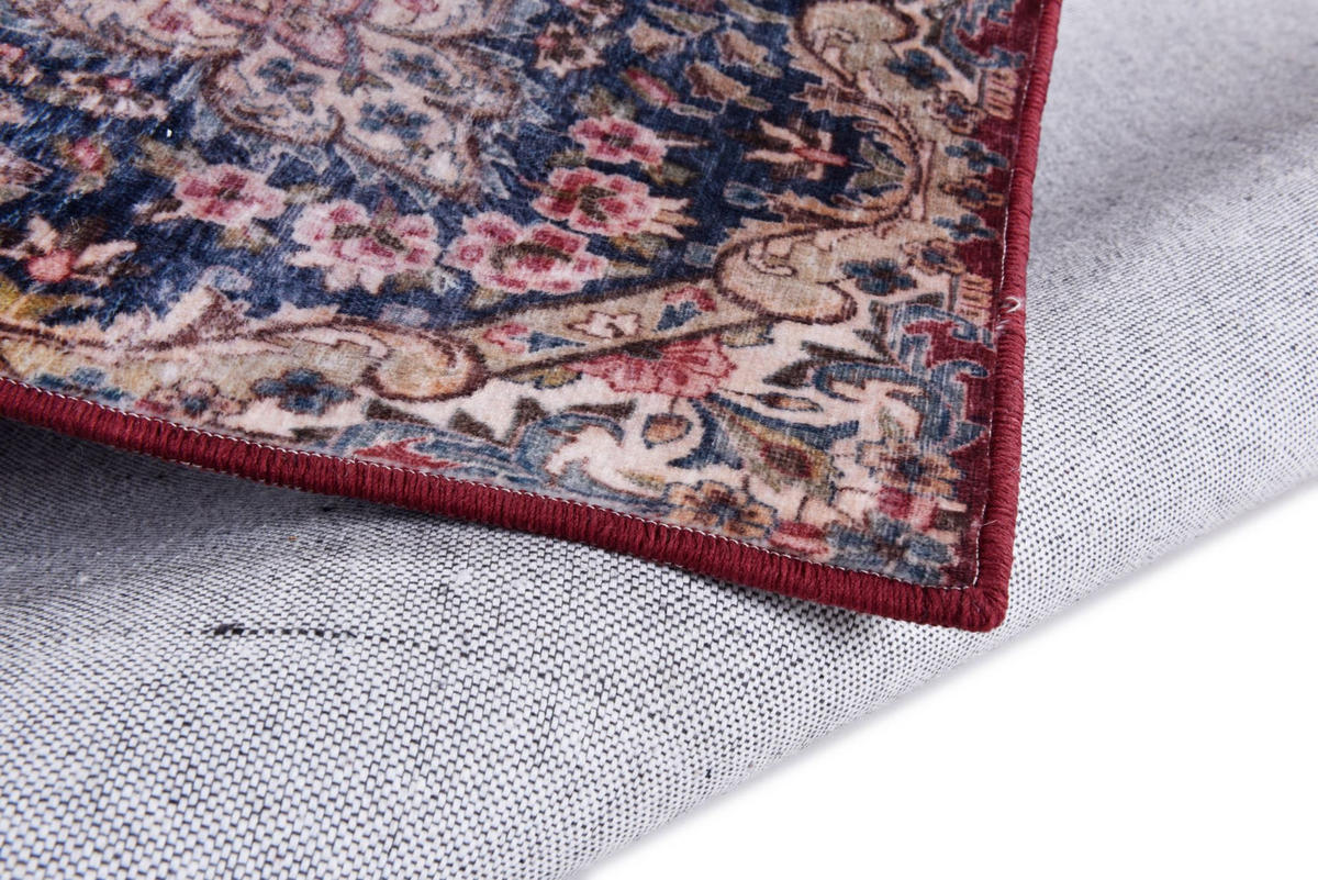 KURZFLORTEPPICH Rachele 70x140 cm - Rot, Textil (70/140cm) - Gino Falcone