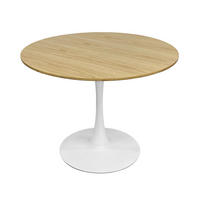 ESSTISCH, Holz - Braun, Holz (100/100/74cm) - Oviala