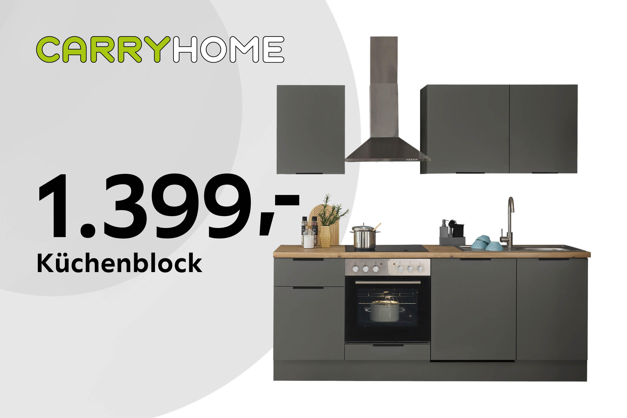 Küchenblock 1.399 € Carryhome