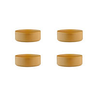 SCHALEN Scandi Ø16,5cm - 4er-Set - Ocre - Gelb, Keramik (16.5cm) - Björn