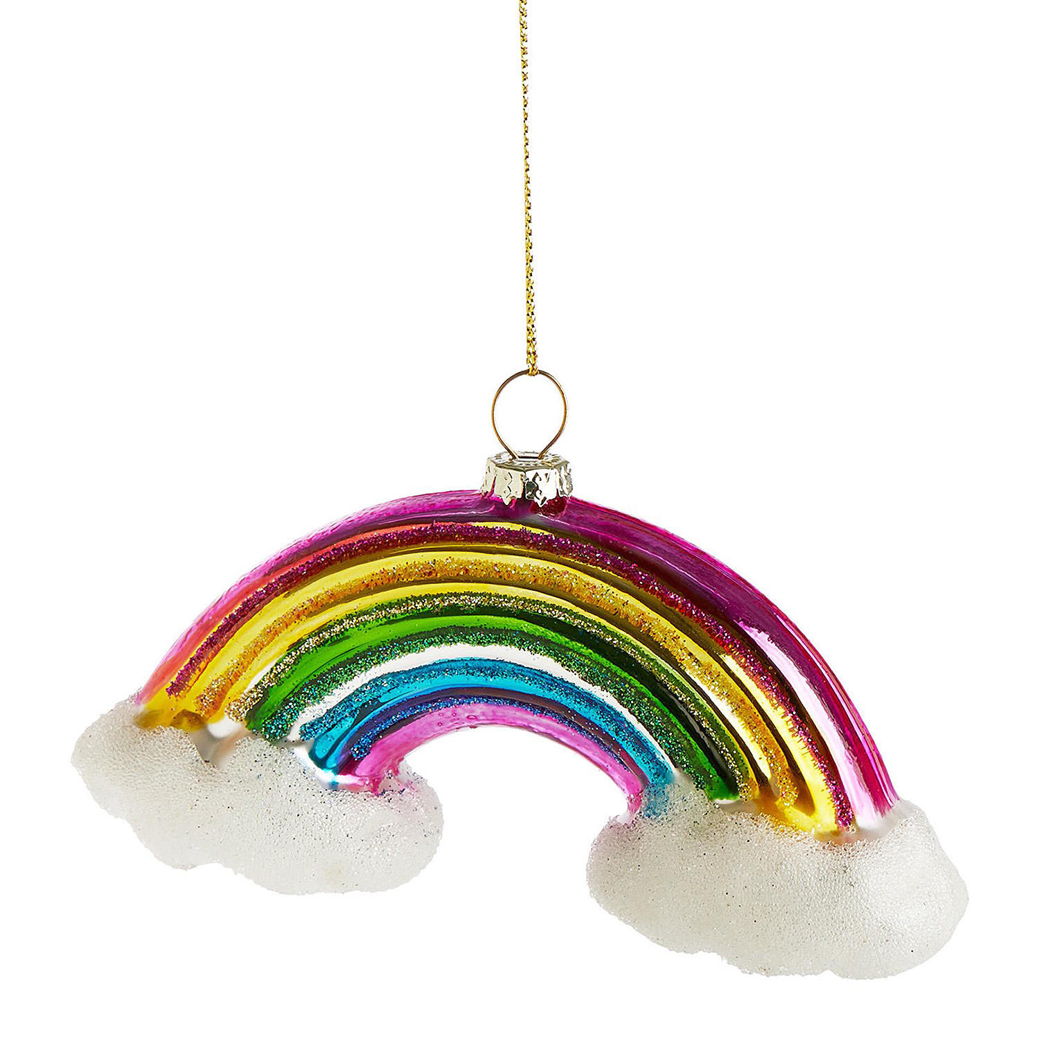 BAUMANHÄNGER Hang On Regenbogen - Multicolor, Glas (13/8/3cm) - Butlers