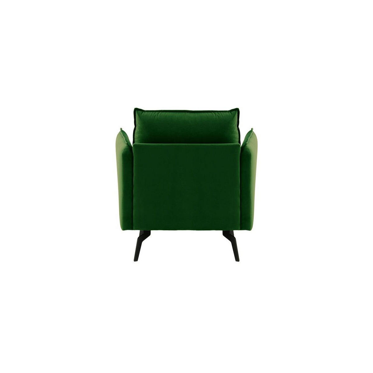 SESSEL Layla-Velluto 10 - Grün, Holz/Textil (105/95/98cm)