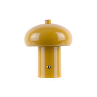 TISCHLAMPE Retro Seta Gelb 12.5/12.5/15 cm - Gelb, Metall (12.5/12.5/15cm) - Leitmotiv