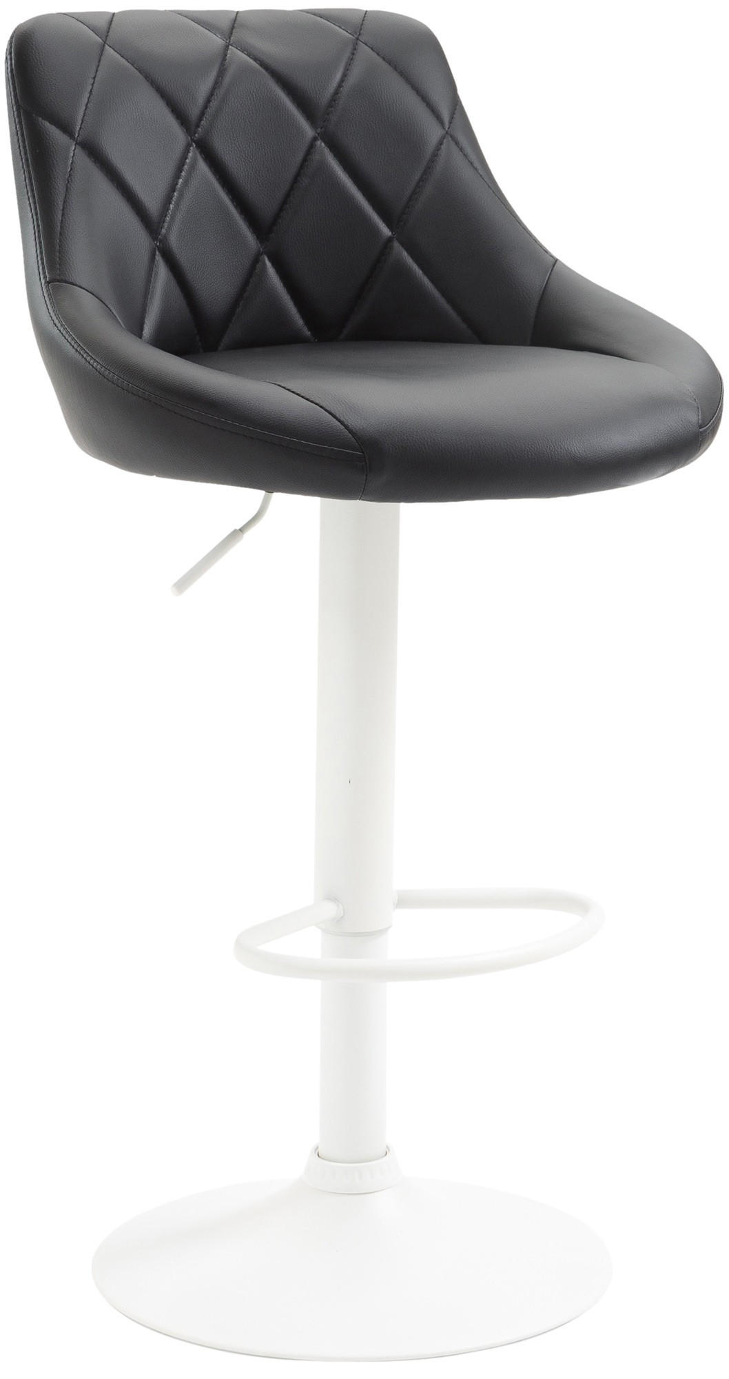 furnicato Barhocker Schwarz 46x83x49 cm