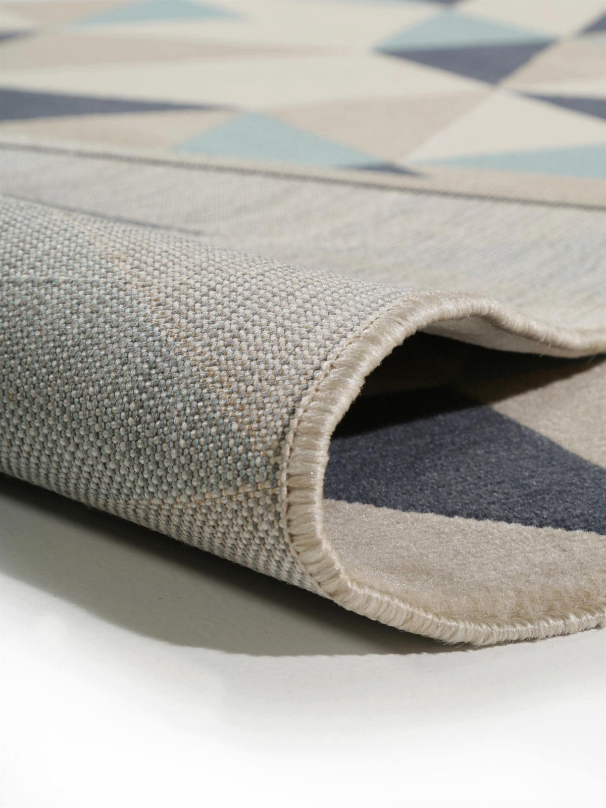 TEPPICH Dessert Blau 160x230 cm - Blau, Textil (160/230cm) - benuta Pop