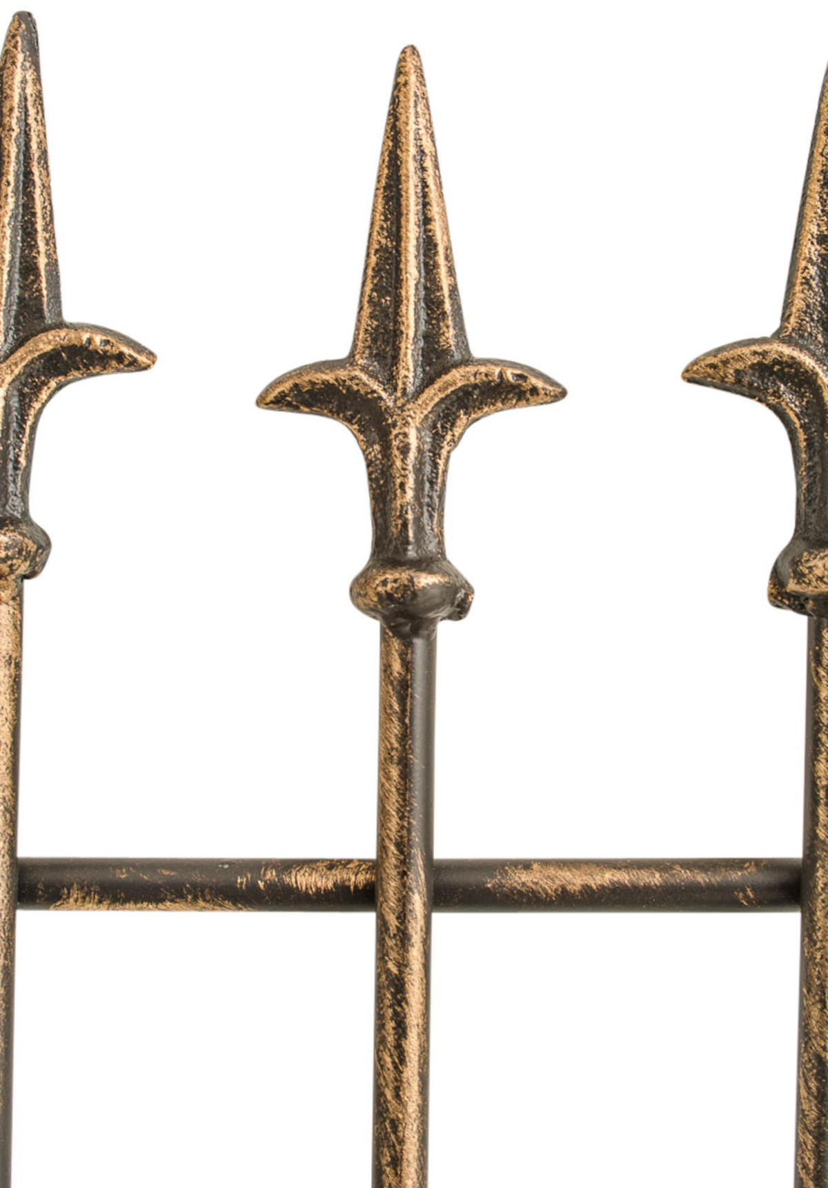 RANKGITTER 2er Set Metall bronze - Bronzefarben, Metall (50/100/0.7cm) - CLP