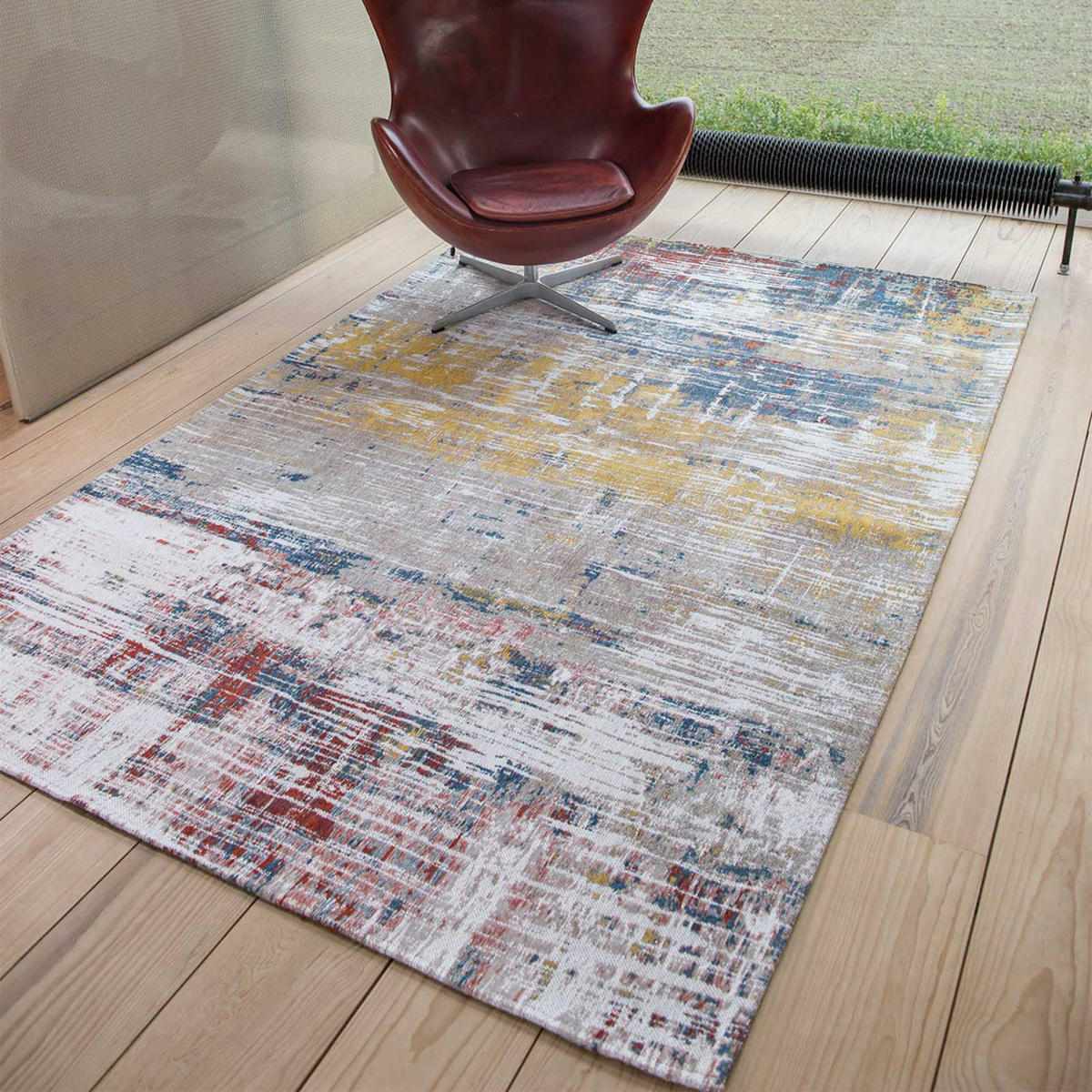TEPPICH Montauk Multi Atlantic 240/340 cm - Multicolor, Textil (240/340cm) - Louis De Poortere