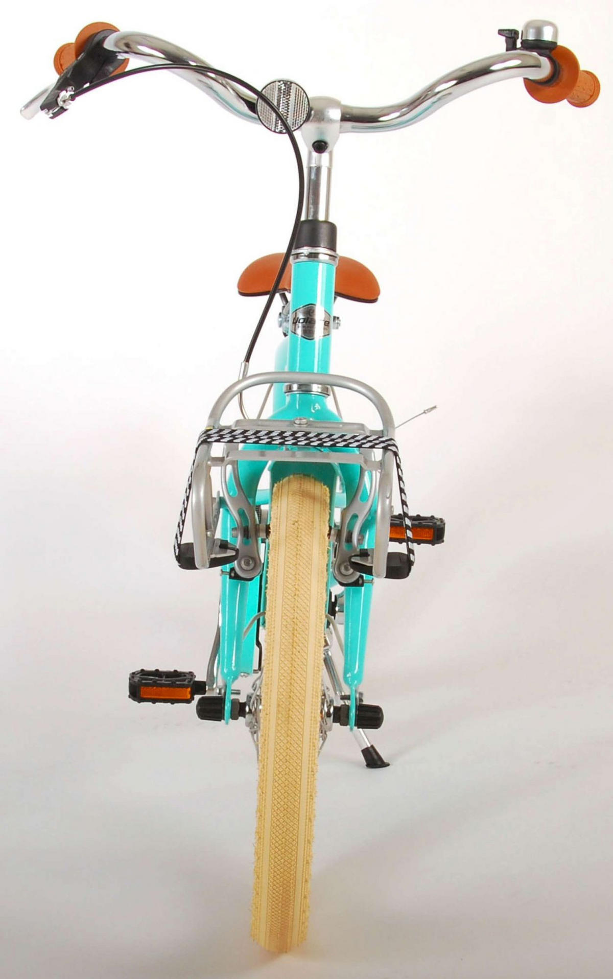 KINDERFAHRRAD Melody - Mädchen - 16 Zoll - Rücktritt + Handbremse - Türkis - Blau, Metall (46cm) - TPFSports