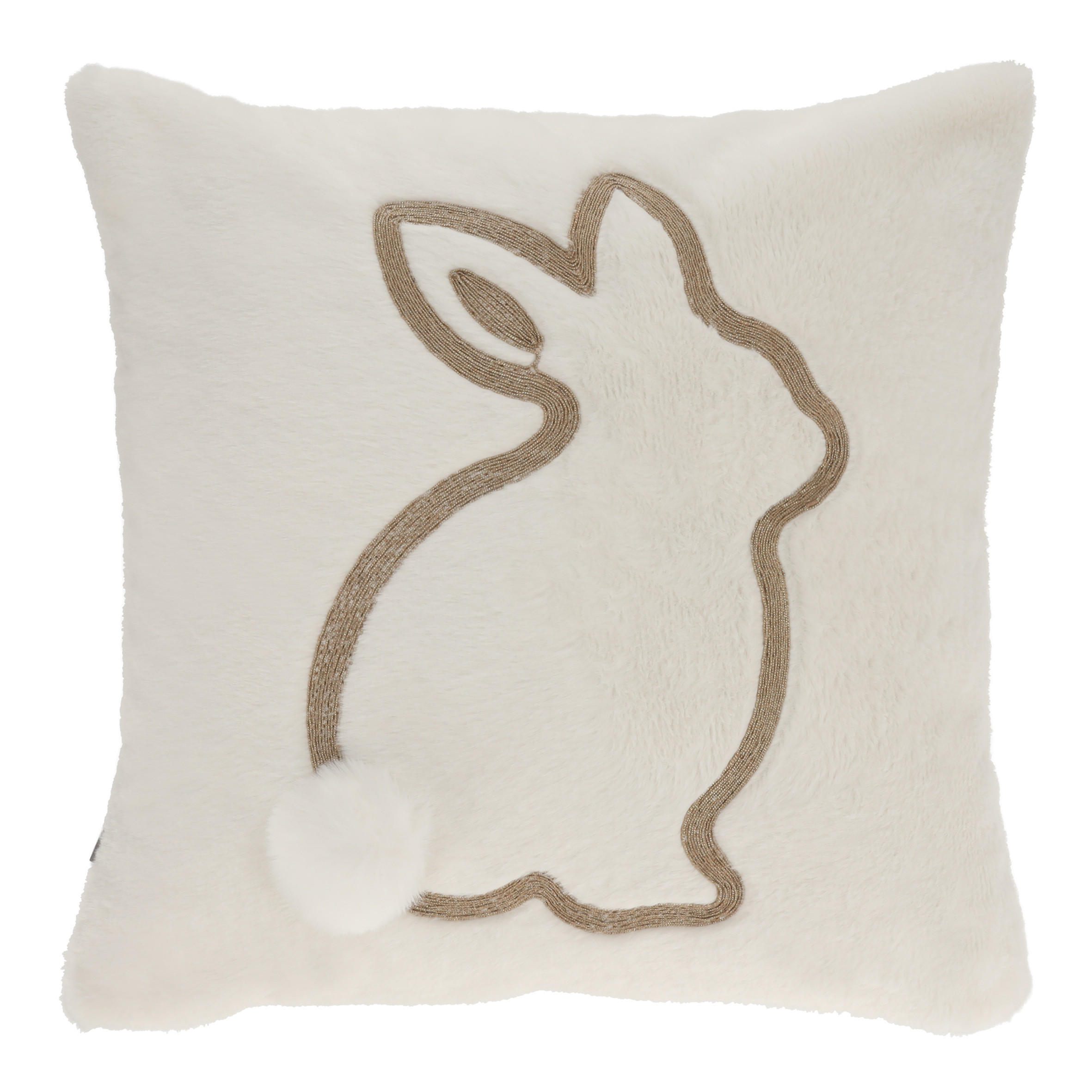 KISSENBEZUG Freno - Weiß, Textil (45/45cm) - home&you