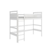 HOCHBETT WEIß - Weiß, Holz (90/200cm) - FURNLUX
