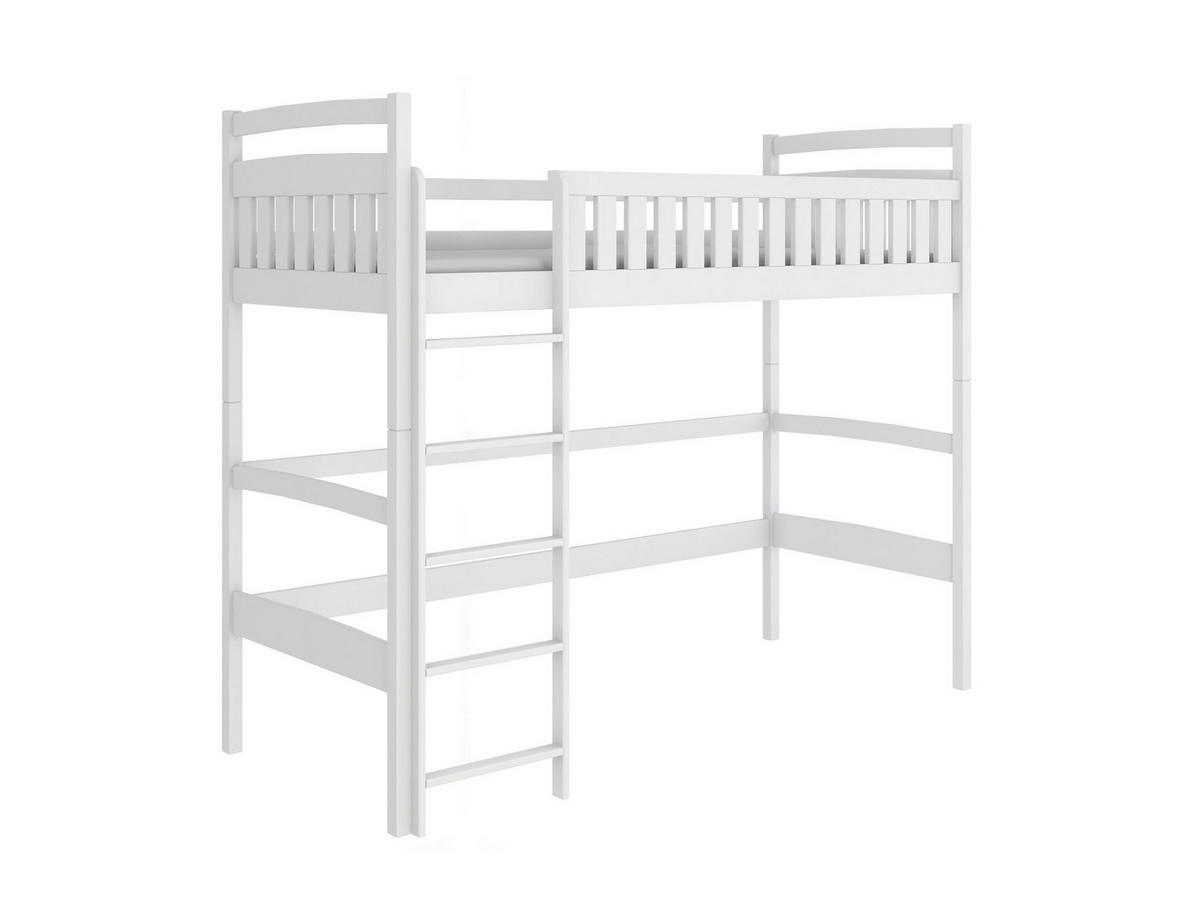 HOCHBETT WEIß - Weiß, Holz (90/200cm) - FURNLUX