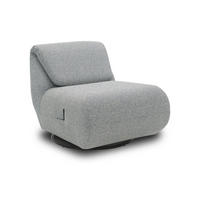 GARTENLOUNGE-RELAXSESSEL 2 Branwen 68x67x88 mit Outdoorbezug in blau - Blau, Kunststoff (68/67/88cm) - 58aufmkessel