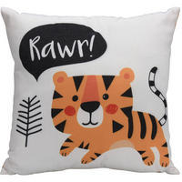 KISSENHÜLLE Rawr 45/40 cm - Orange, Textil (40/45cm) - Home Styling Collection