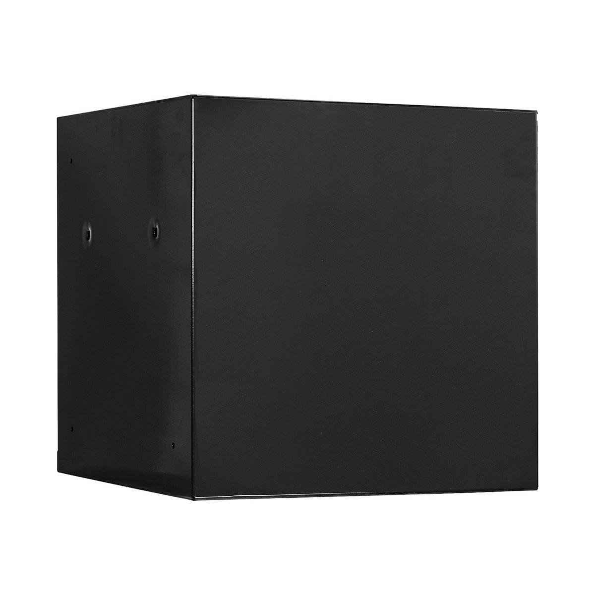 SCHLIESSFACHWÜRFEL 2x Blocky mit Zylinderschloss + 2 Schlüssel 40x40x40cm Anthrazit/Verkehrsrot - Anthrazit/Rot, Metall (40/40/40cm) - PROREGAL