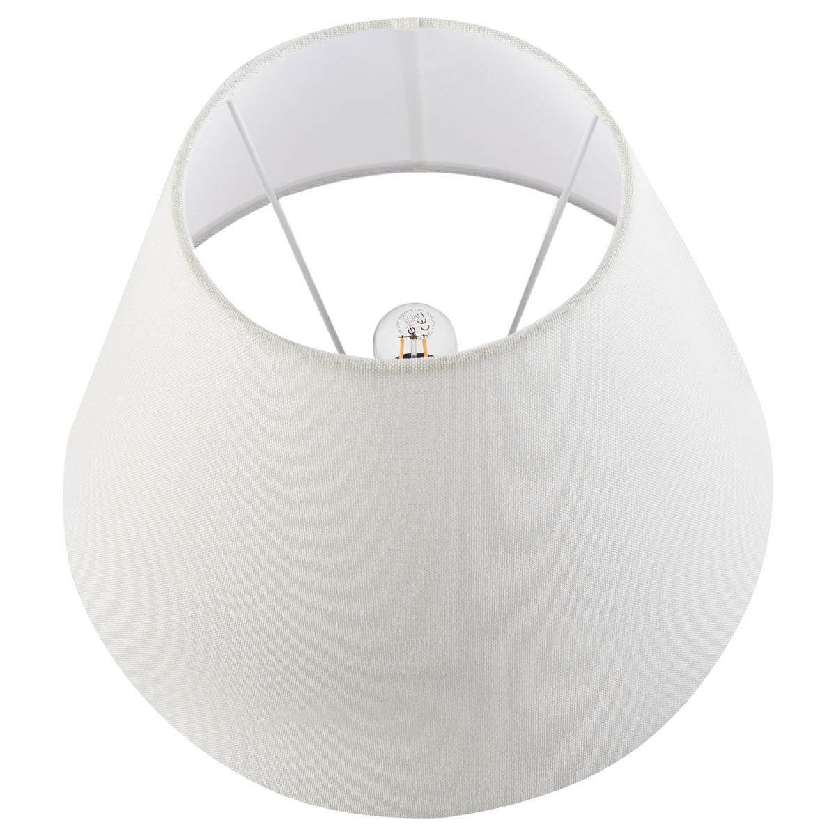 TISCHLAMPE Weiß Diogo - Blau/Pink, Keramik (40/40/52cm) - Beliani