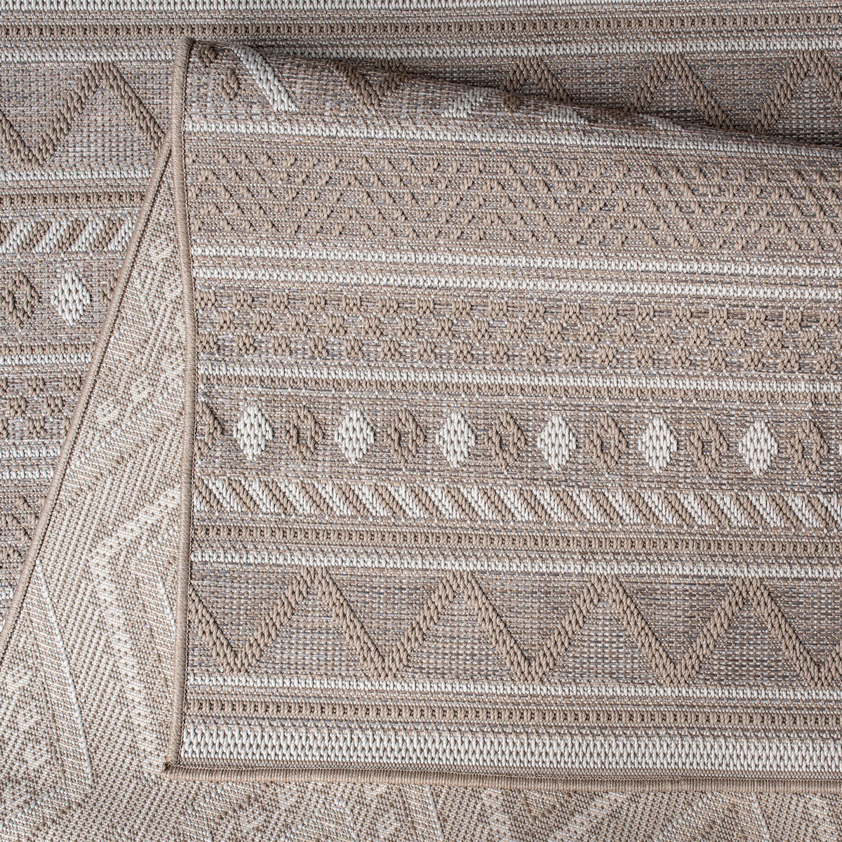 OUTDOORTEPPICH 200/280 cm Vermont 184 - Sandfarben, Textil (200/280cm) - Paco Home