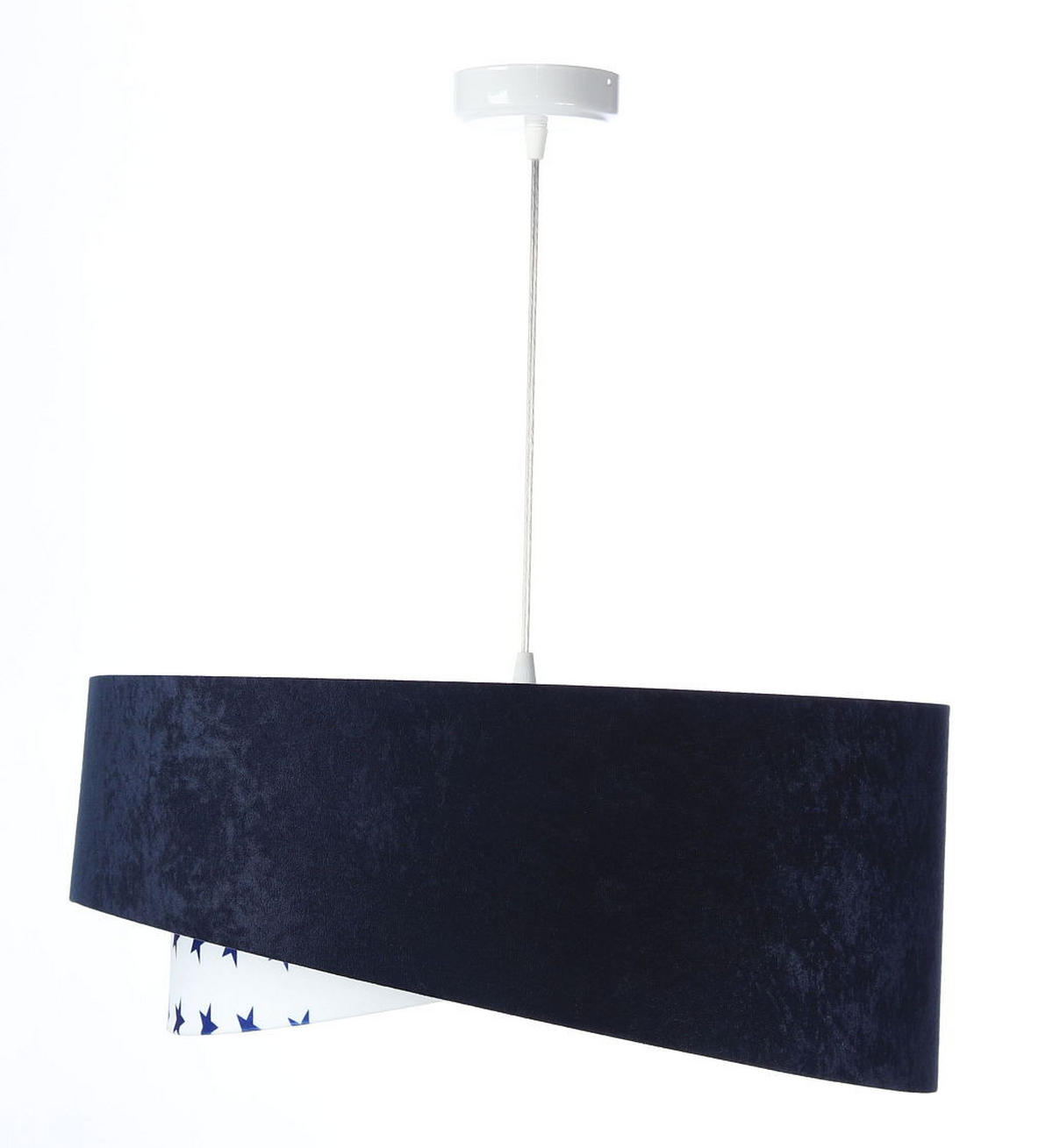 HÄNGELEUCHTE Schwarz 50/23 cm - Schwarz, Kunststoff (50/1/23cm) - ONZENO