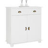 KOMMODE COLMAR - Weiß, Holz (90/97/39cm) - IDIMEX