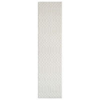 KURZFLOR-TEPPICH Flair 138 Creme 80x300 cm - Creme, Textil (80/300cm) - carpet city