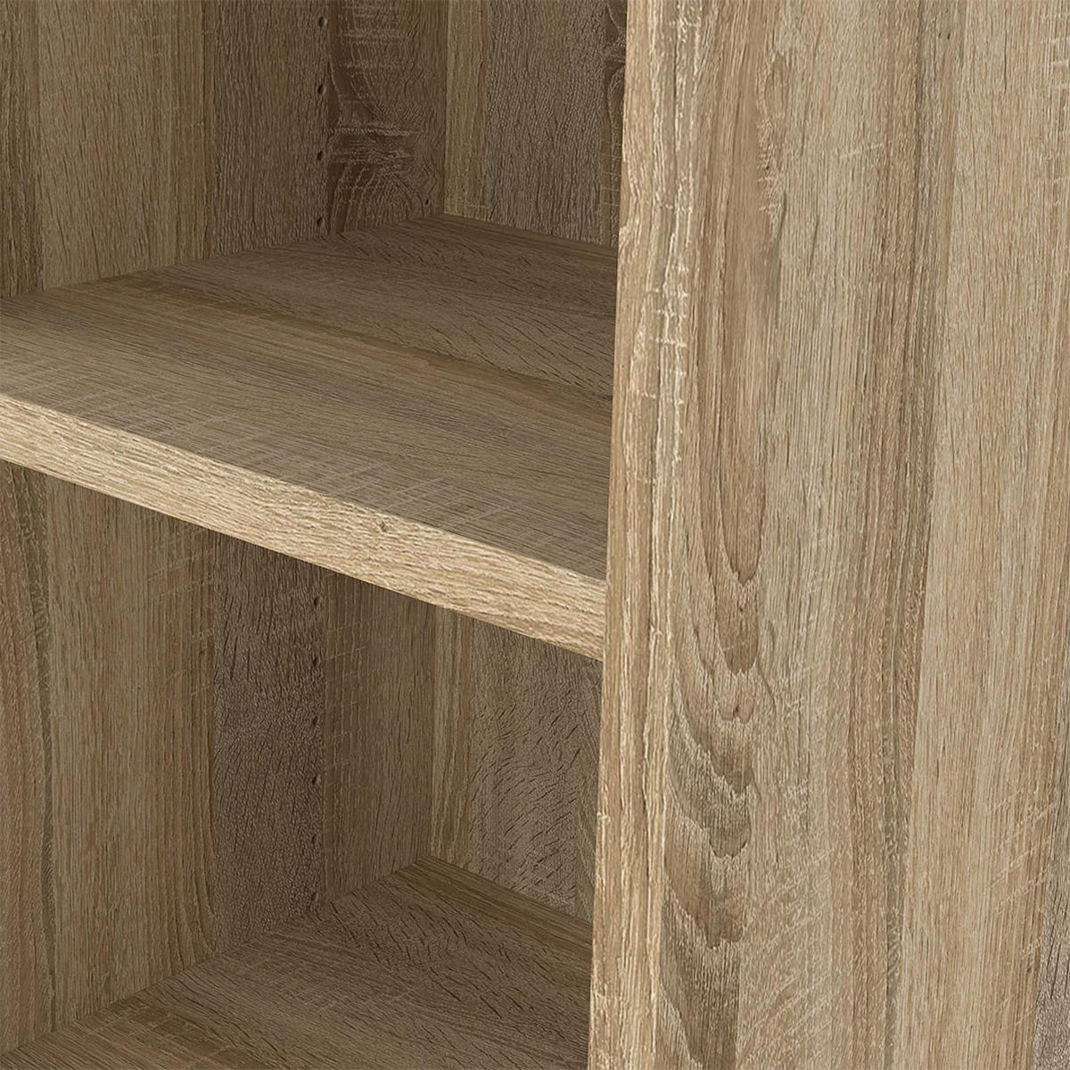 REGAL, Prima, Eiche, Holzwerkstoff, 48 x 40 x 114 cm - Eichefarben, Holzwerkstoff (48/114/40cm) - ebuy24