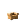 SESSEL CHESTERFIELD Elegant Klassisch Schick Stoff Whisper Velours Kupfer - Kupferfarben, Holz (112/77/90cm) - Kaiser Möbel