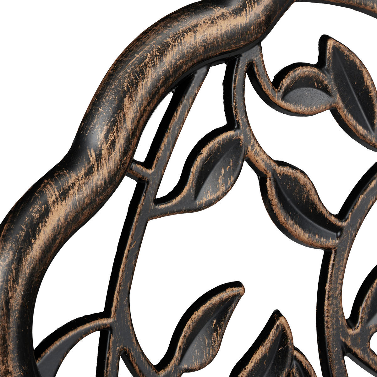 BALKONMÖBEL 3tlg. - Braun, Metall - Relaxdays