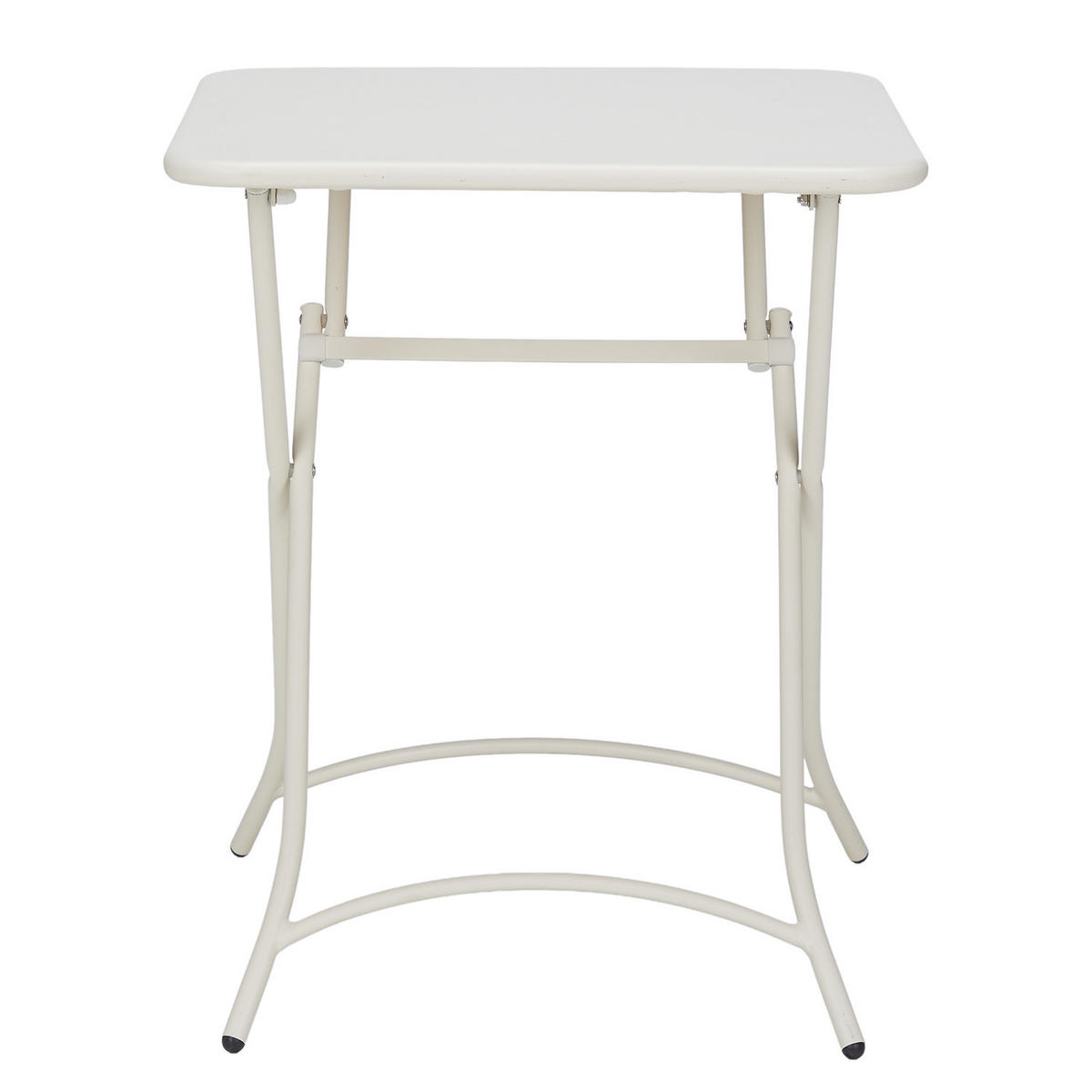 KLAPPTISCH Urban One 58x58 cm - Beige, Metall (58/58/74cm) - Butlers
