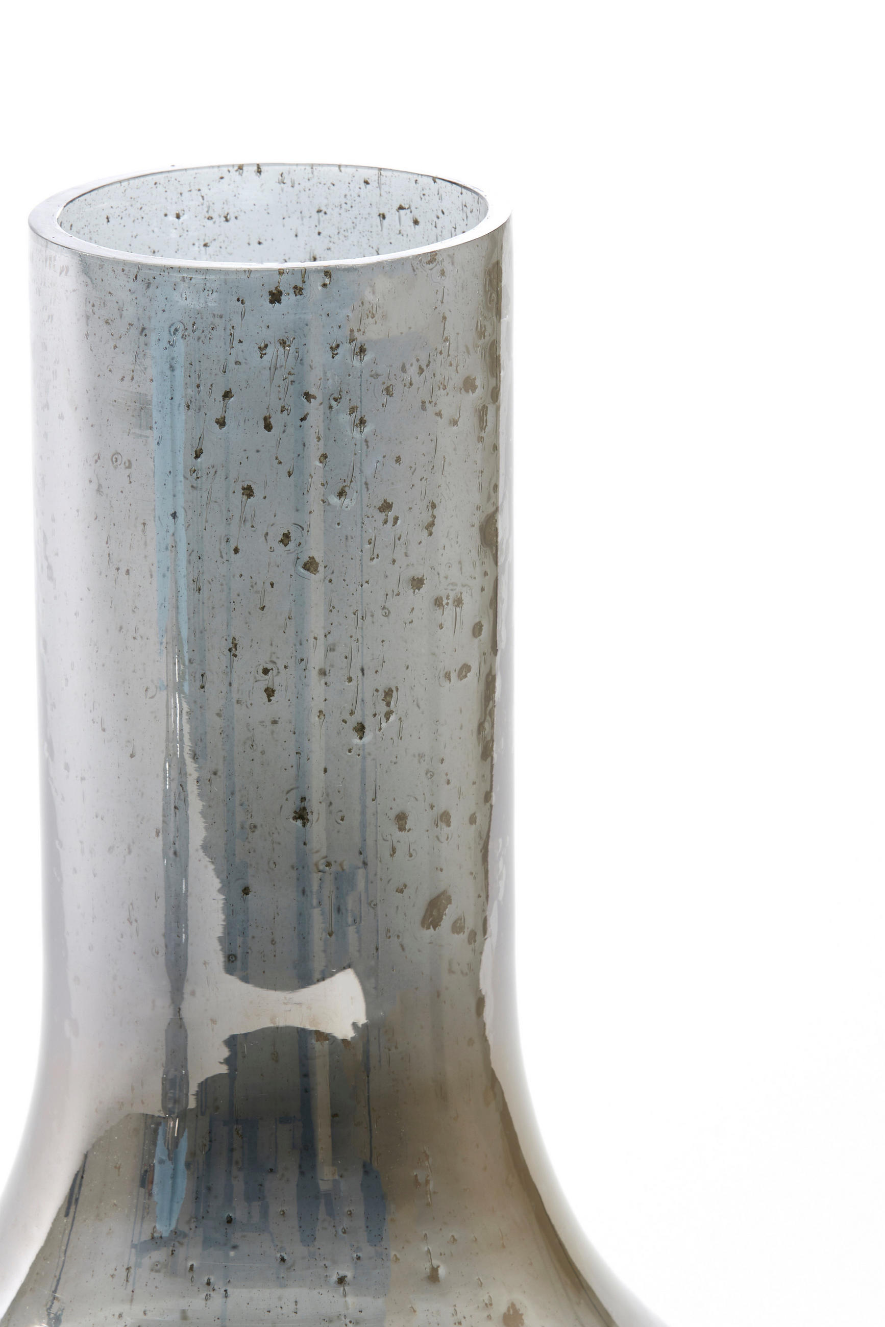 VASE Leanna Grau Ø25/40 cm - Grau, Glas (25/40cm) - Light & Living