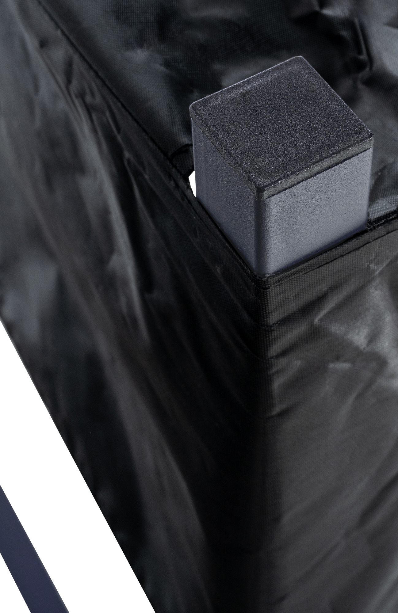 KAMINHOLZREGAL 110/25/115 cm Metall anthrazit - Anthrazit, Textil/Metall (110/115/25cm) - CLP