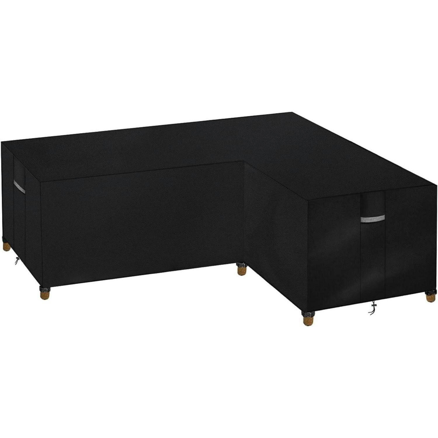 XXXLutz Abdeckhaube Schwarz 222x82x286 cm