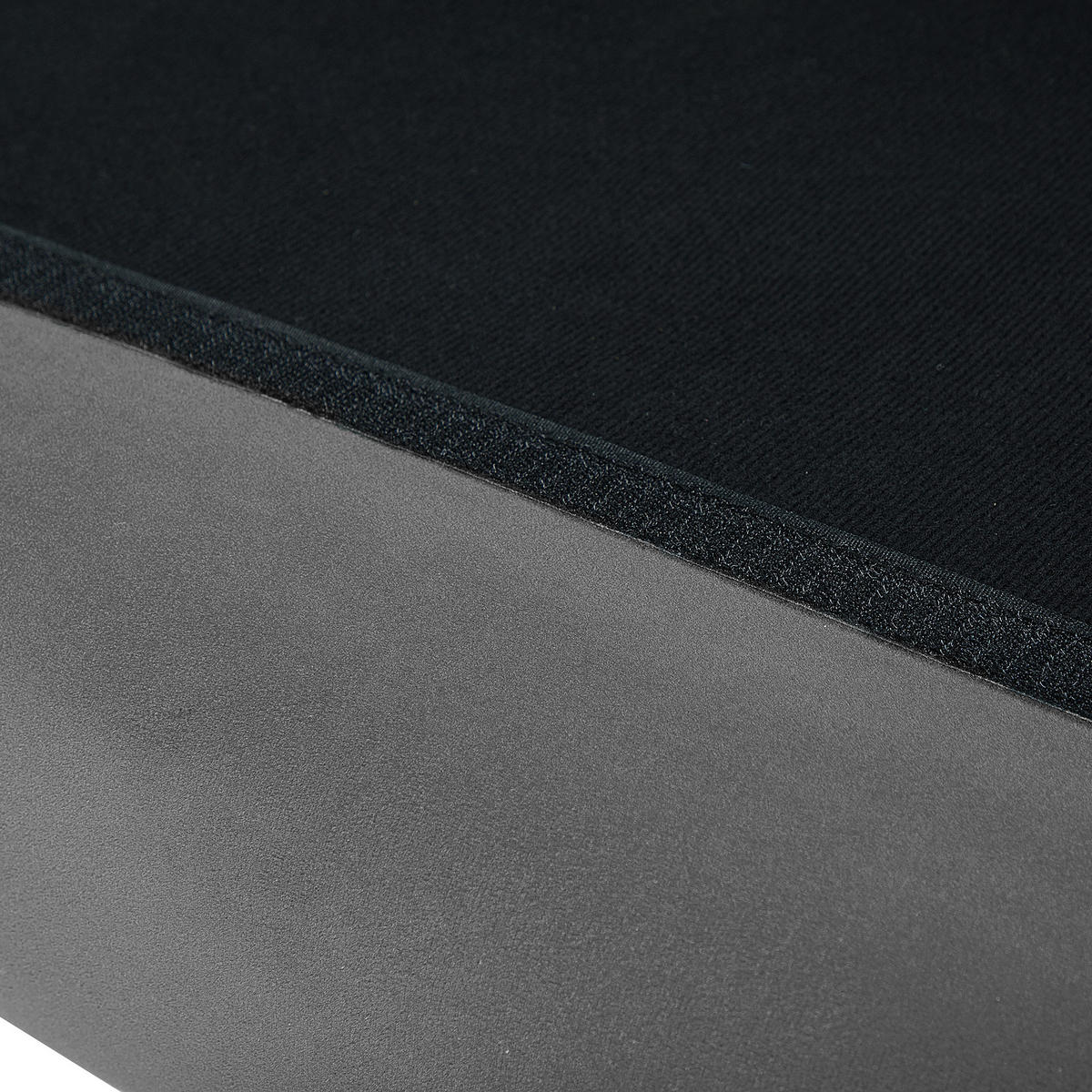 3-SITZER-SOFA Samtstoff Grau Bodo - Grau, Textil (188/84/85cm) - Beliani