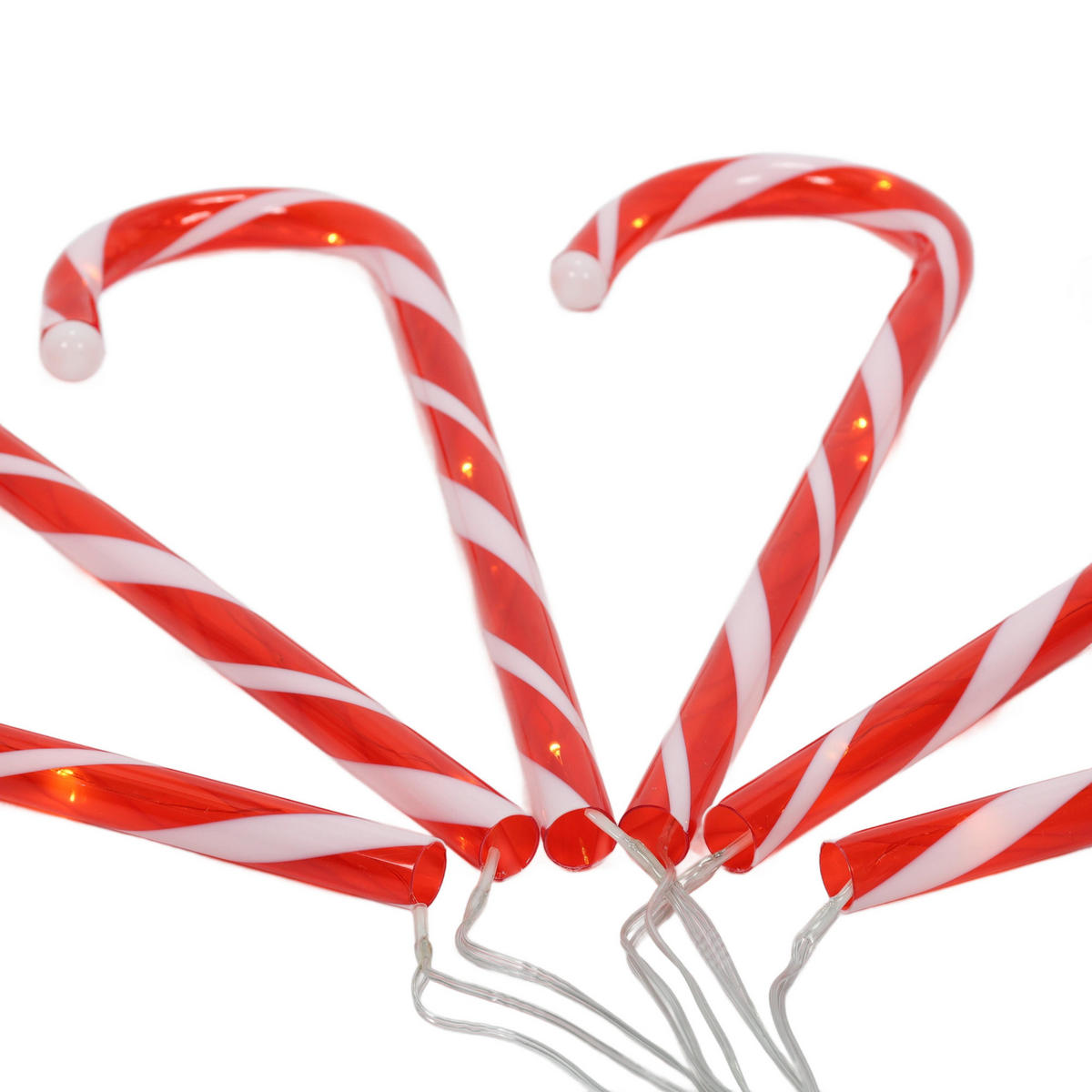 WEIHNACHTSLAMPEN 47 cm - Rot, Kunststoff (1.8/47/1.8cm) - Home Styling Collection