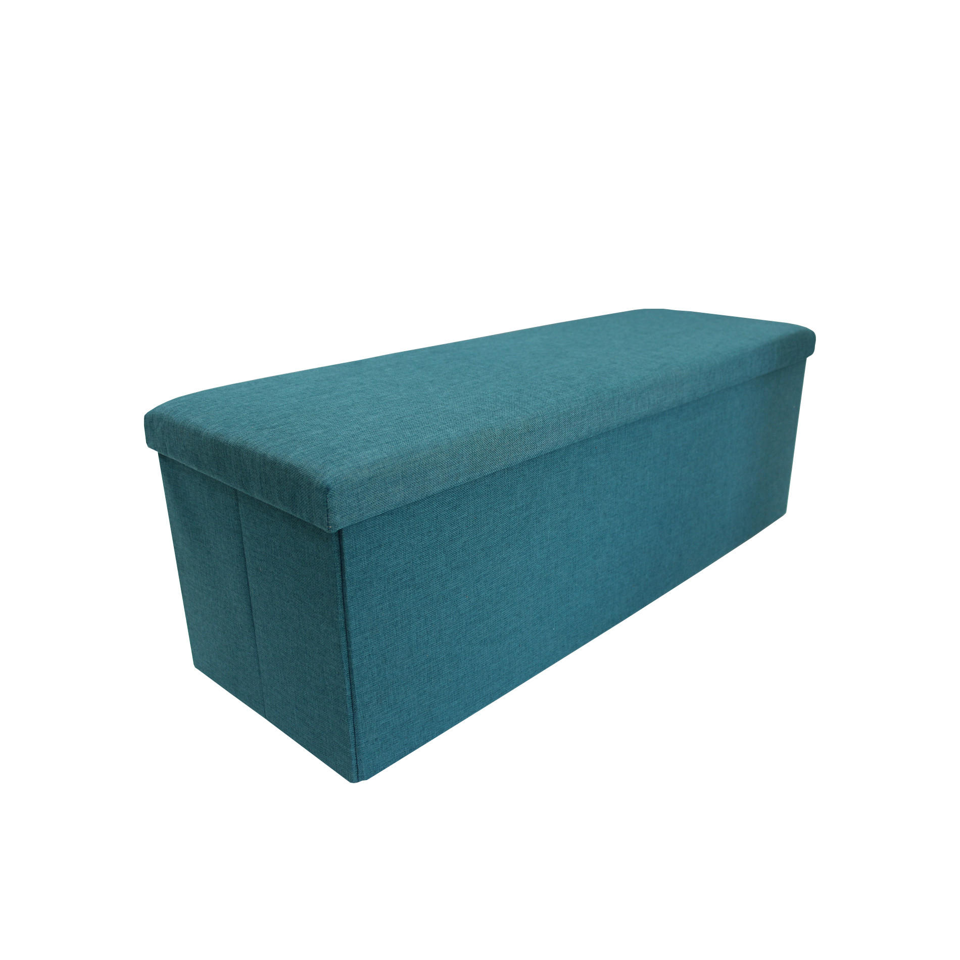 FUSSHOCKER Türkis 38/110/38 cm - Türkis, Textil (38/38/110cm) - Mobili Rebecca