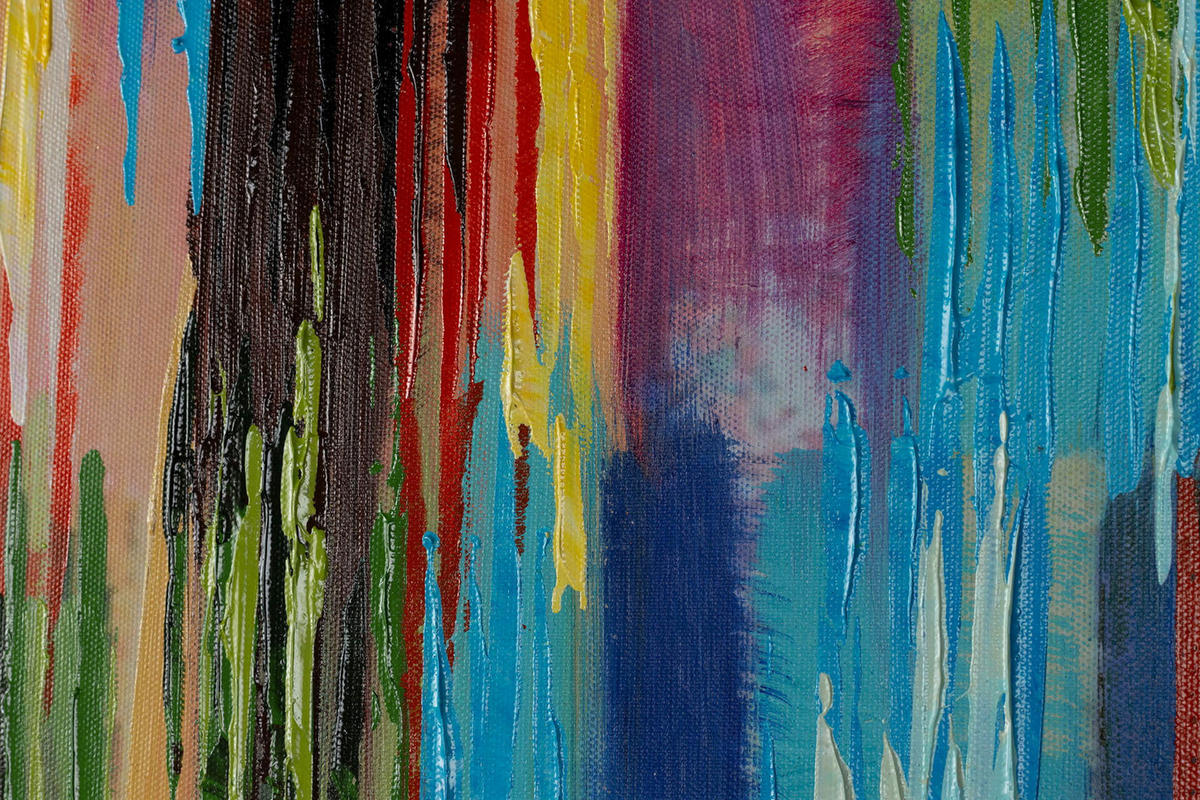 ÖLGEMÄLDE 140/70 cm - Multicolor, Holz/Textil (2.2/70cm) - KUNSTLOFT