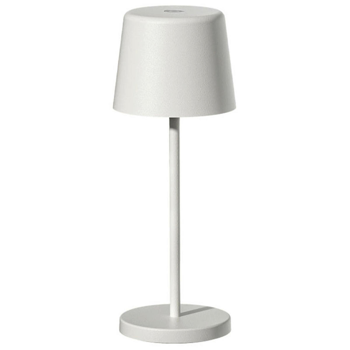 MINI-TISCHLAMPE KELLY MINI weiß - Weiß, Metall (8.2/8.2/22cm) - Lumisky