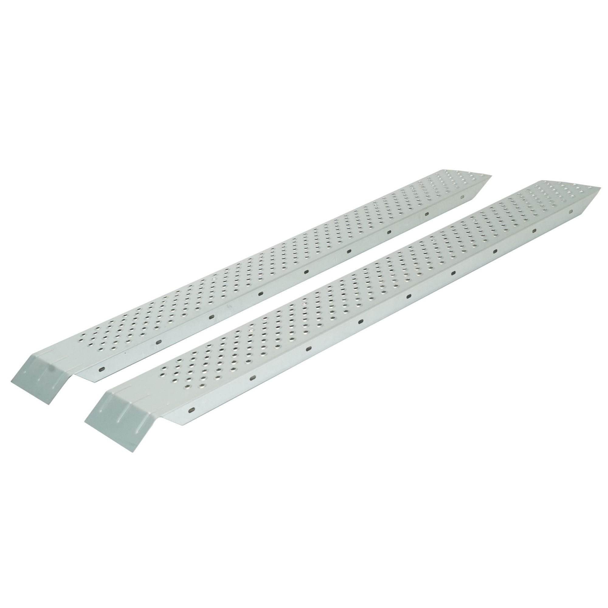 Proregal Auffahrrampe Silber 160x4.5x22.5 cm