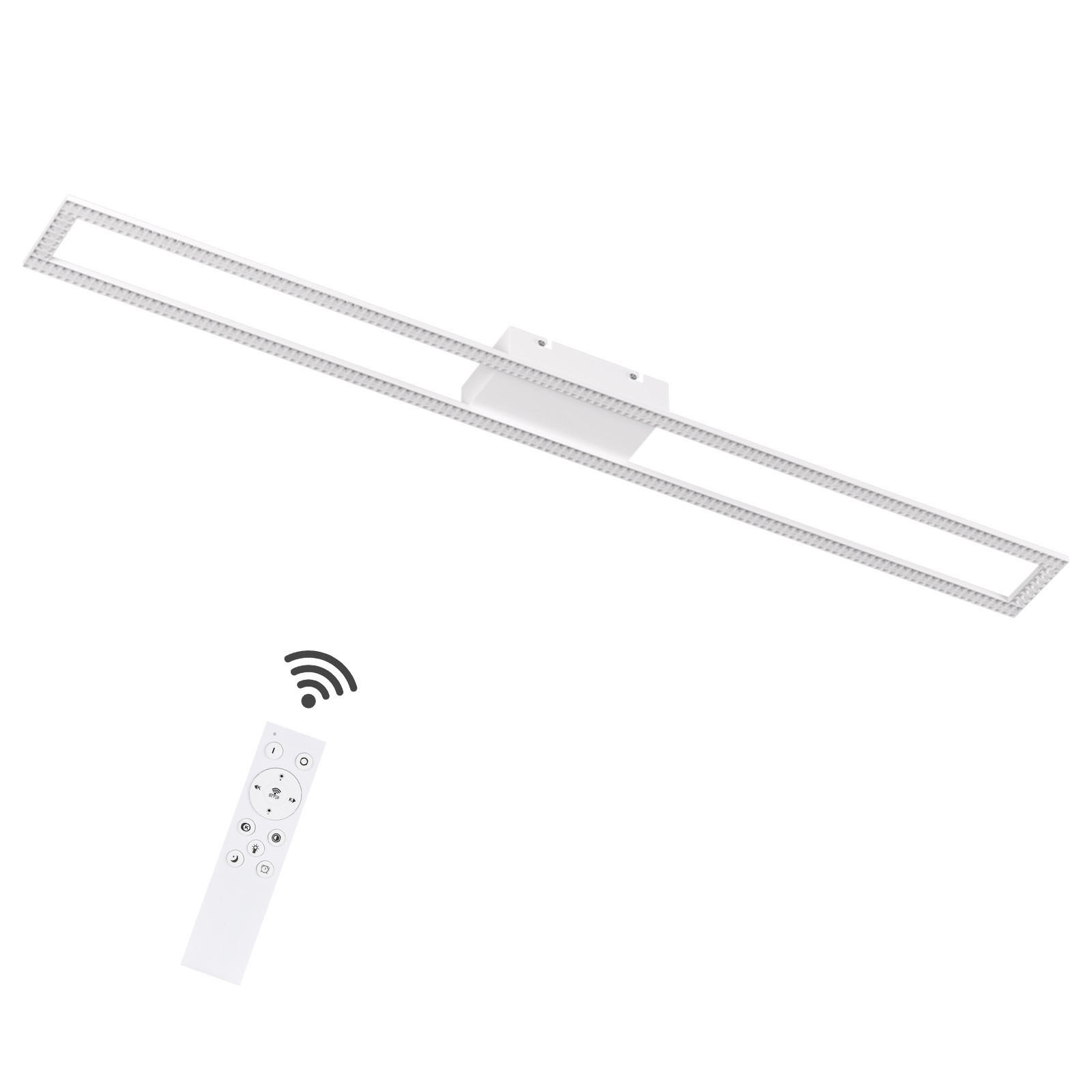 LED-DECKENLEUCHTE Helga 108/11/5 cm - Weiß, Metall (108/11/5cm) - Nettlife
